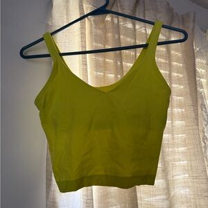 Lululemon Athletica neon Yellow Camisole